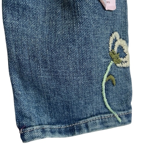 GAP Baby GAP Capri Jeans Embroidered Adjustable NWT - Picture 7 of 10